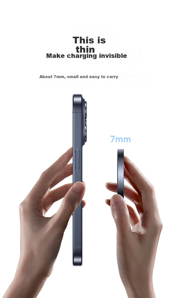 BASEUS Apple Wireless Charger, Supports MagSafe Magnetic Fast Charging, Qi2 Certified 15W Fast Charging for IPhone 18/17/16/15/14/13 Pro Max/PLUS Earphones 9