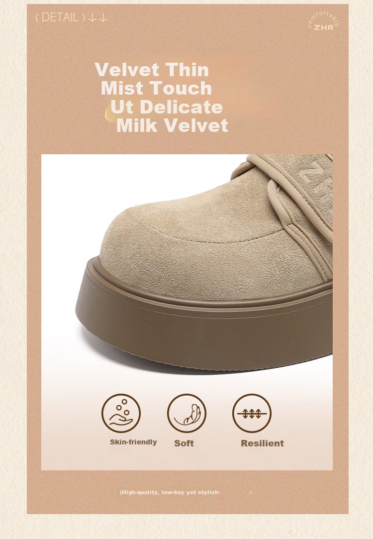 ZHR Thick-Soled Birkenstock Sandals for Women, Versatile Height-Increasing Casual Shoes, Autumn Soft-Soled Lightweight Women's Shoes, AB171, Khaki Color, Size 39 4