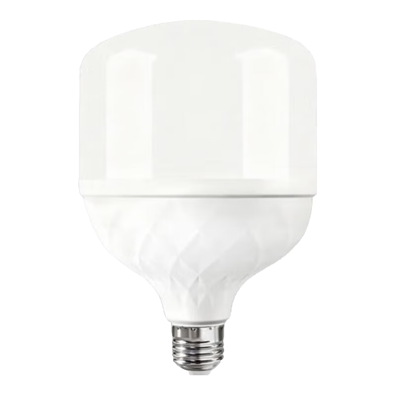 Biuyum LED Bulb Factory Warehouse High-Power Energy-Saving Lamp, High Brightness, Triple Protection, 60W E27 Screw Base, Cool White 6000K