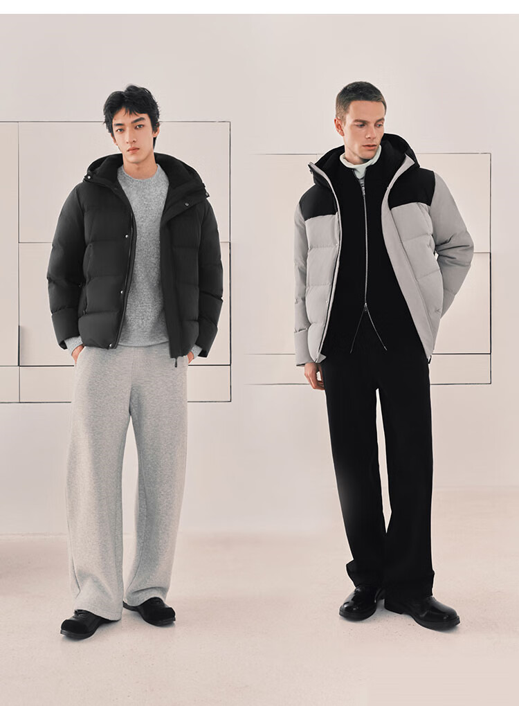 Semir Men's 90% Down Waterproof Windproof Winter Jacket 2025 Couple Style 101725113202 2