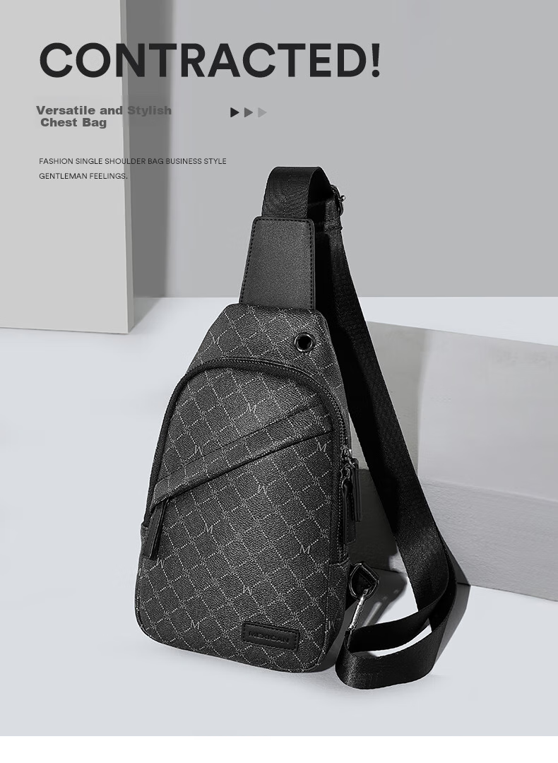 MEXICAN Printed Crossbody Bag, Shoulder Bag for Men, Casual Commuter Backpack, Chest Pack, Phone Bag, Messenger Bag, Birthday Gift for Me 1