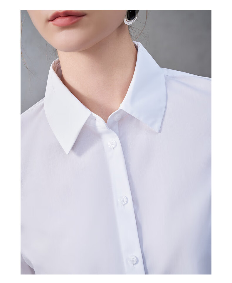 G2000 Women's 2025 Autumn Winter Long Sleeve Shirt Easy Care Cotton Comfortable Mall Same Style 2