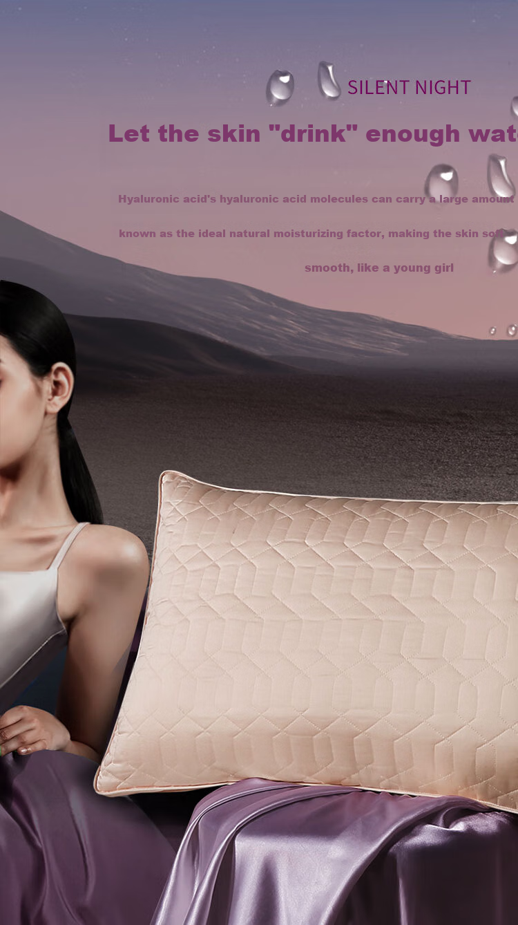FUANNA Pillow Core Hotel Pillow Fiber Soft Pillow 60S Long-Staple Cotton Class A Antibacterial Washable Medium Pillow 70*45cm One Pack 2