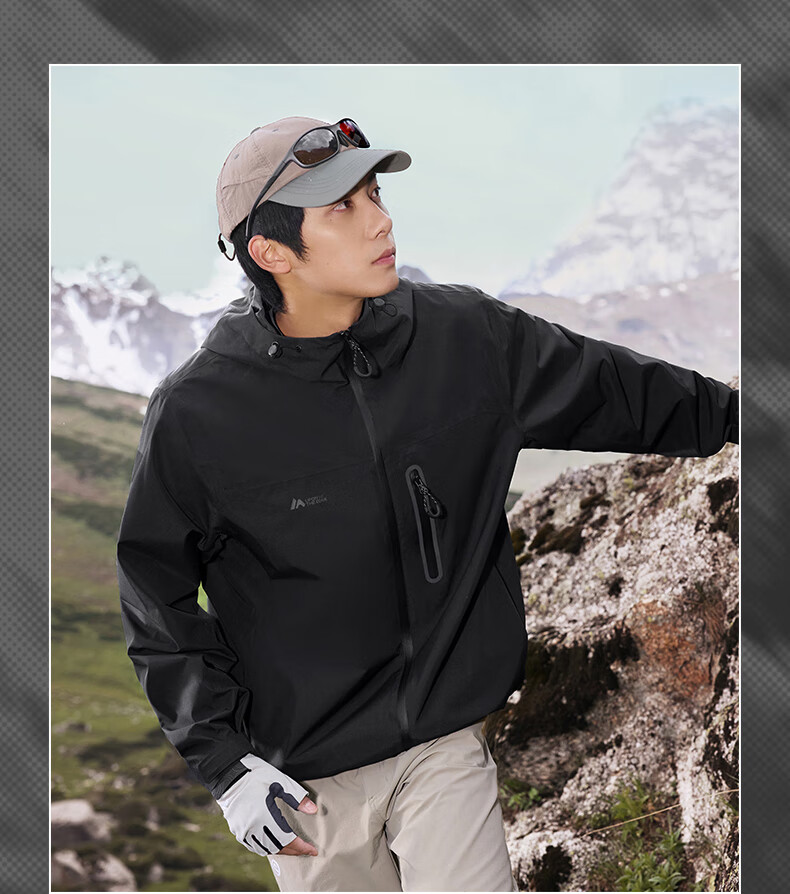 361° Pangolin Softshell Jacket Unisex Autumn Winter Sports Windproof Mountaineering Water-Repellent Coat 632533601-4 7