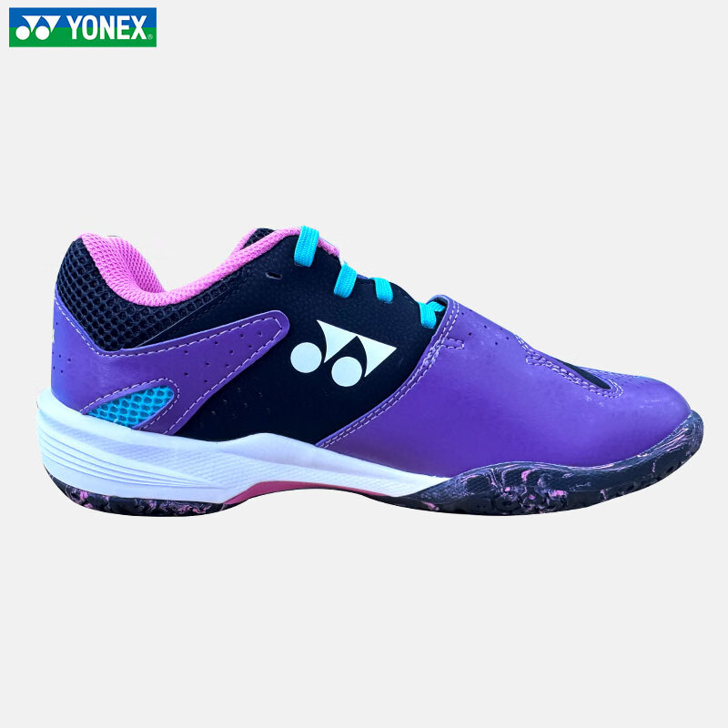 YONEX Badminton Shoes Spring Summer Professional Competition Training Cushioning Breathable Sports Shoes SHB520WCR White Blue Size 43 11
