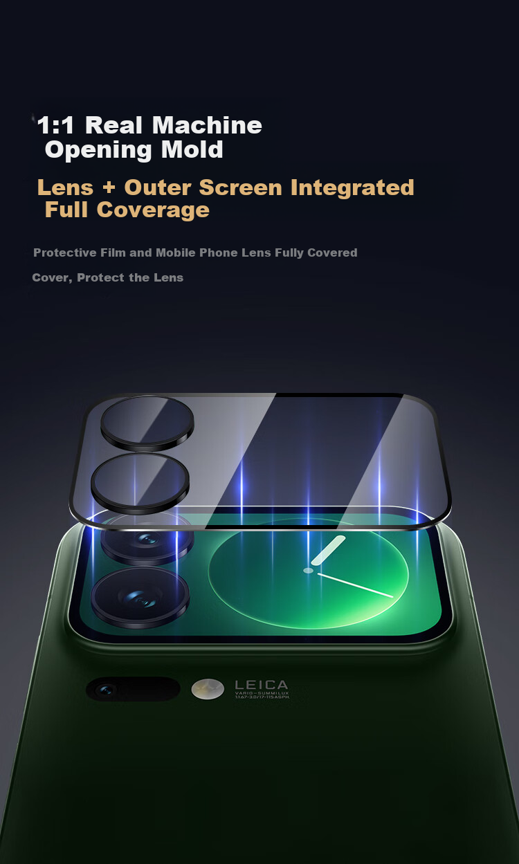 KOOLIFE Compatible [AR Anti-Glare Back Screen Film Alloy Eagle Eye] Xiaomi 17 Pro Camera Lens Film Xiaomi 17 Pro Phone Back Screen Protective Film Ultra-Thin HD Shatterproof Fingerprint Resistant 6