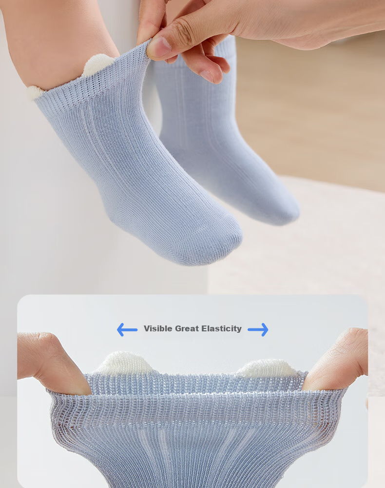 Shiyuejiejing Baby Socks, Summer Mid-Calf Socks for Boys And Girls, Newborn Cotton Socks, Breathable Children's Socks for All Seasons, Class A 11