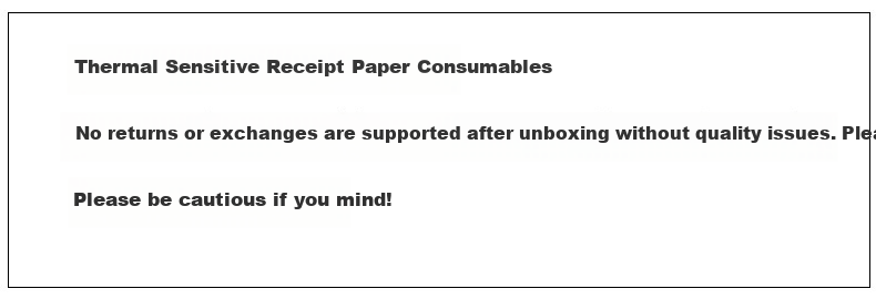 Youku 58m Printer Thermal Receipt Paper, 57mm*50mm Supermarket Restaurant Takeout Receipt Paper, Cash Register Printing Paper, 100 Rolls/box 6