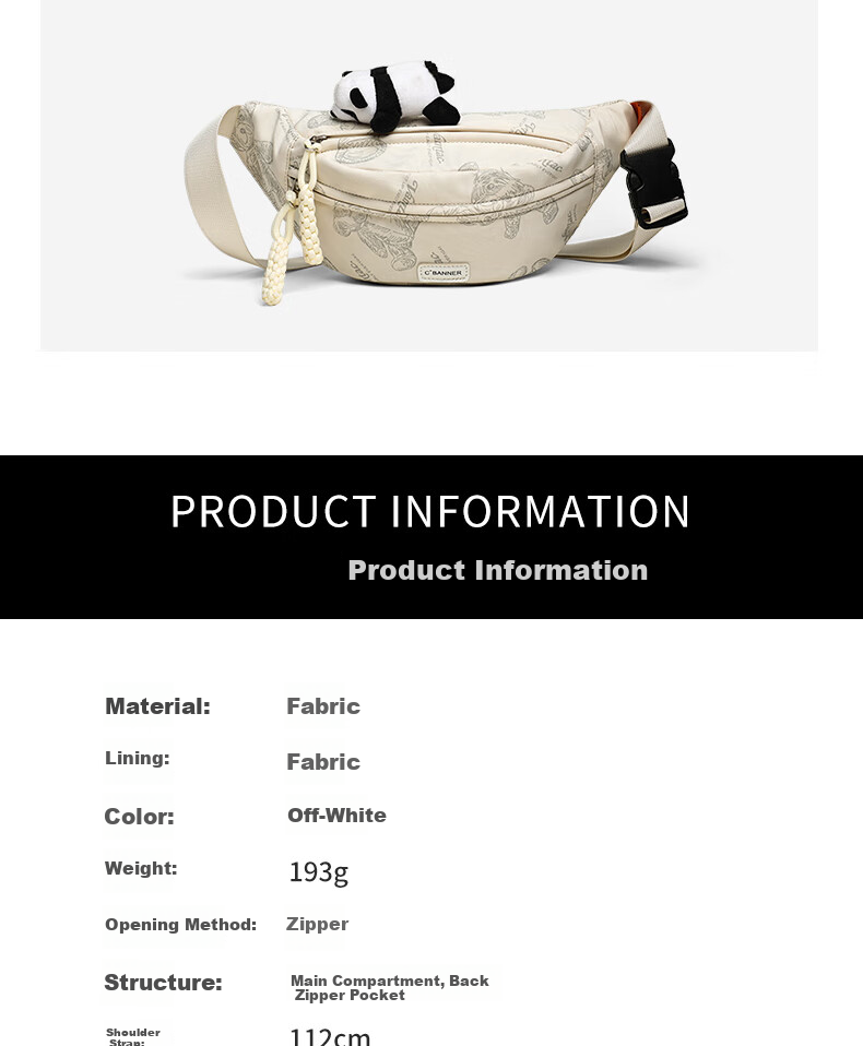 C.BANNER Crossbody Bag for Women, Chest Bag, Waist Bag, Niche High-End Printed Commuter Tote Bag, Practical Portable New Style Phone Pouch 7