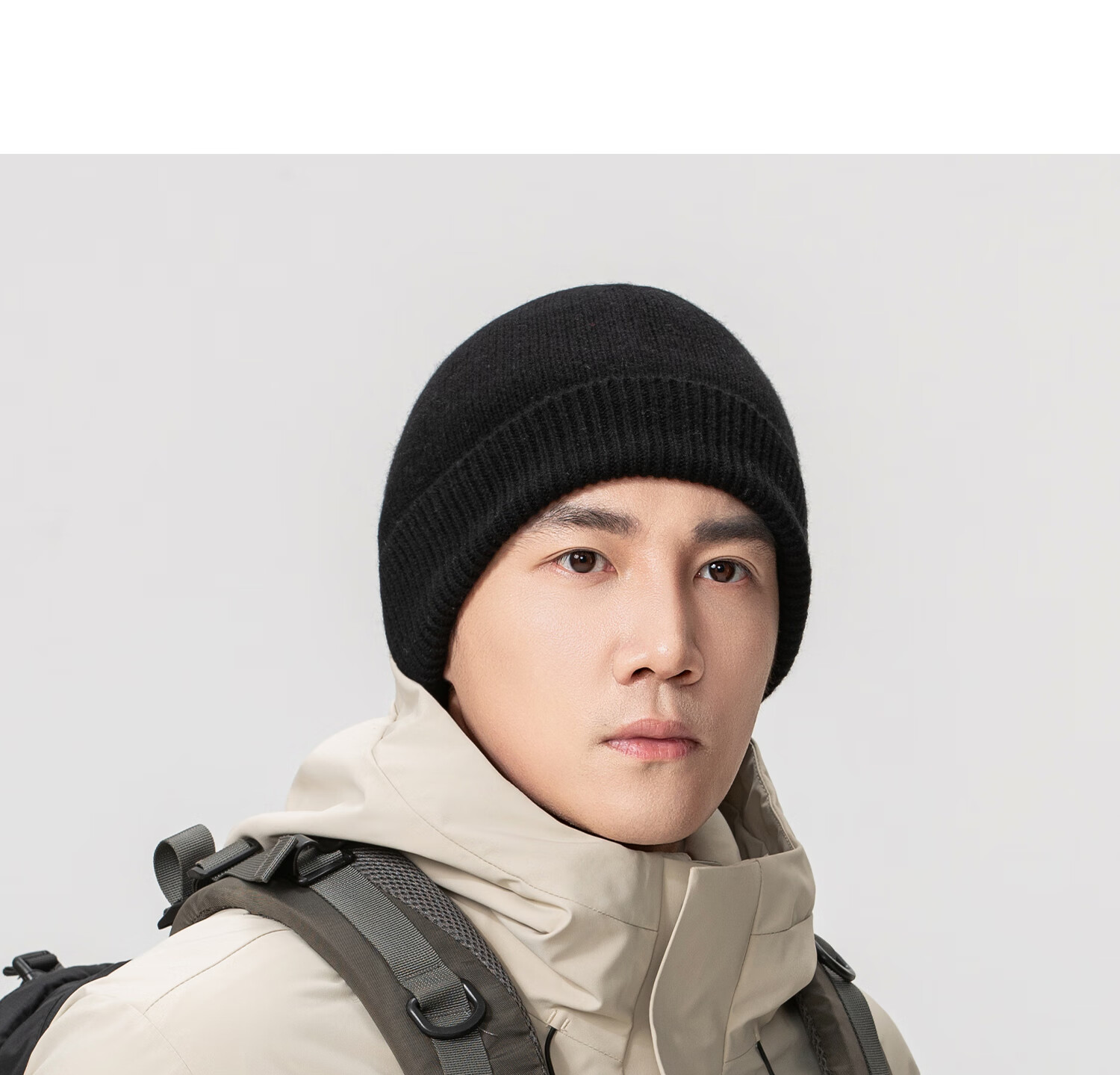 Siggi 100% Cashmere Warm Knit Hat, Autumn And Winter Warm Ear-Protecting Knitted Cap, Winter Hat, Cold Hat, Cold-Proof Hat for Me 23