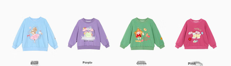 LUSON Little O Baby Okids Children's Clothing, Baby Sweatshirt for Girls, Three-Dimensional Fun And Dynamic Design, New Autumn 2025 Girls' Round Neck Top 7