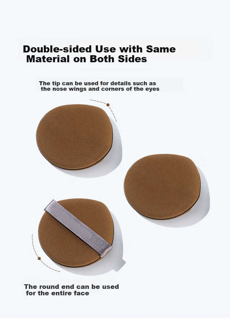 Meifuyu Mushroom Head Powder Puff Beauty Blender, 2 Makeup Sponges, Blush Applicator, Foundation Dry And Wet Dual-Use Sponge MF8791 2