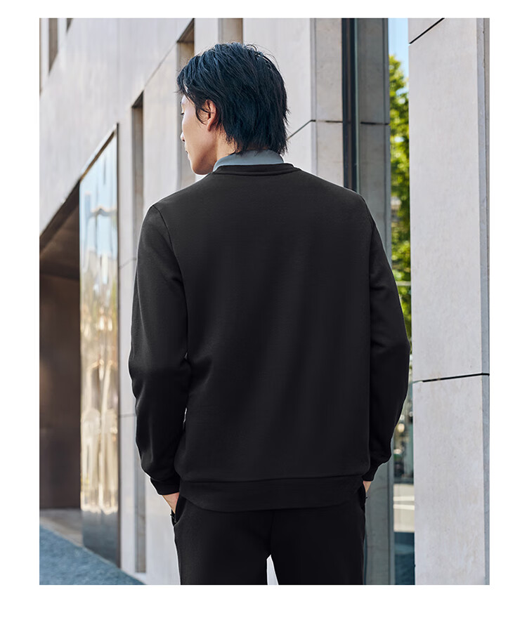 Xtep Men's Sports Hoodie Fashionable Versatile Outdoor Pullover Trendy Student Sweatshirt 27