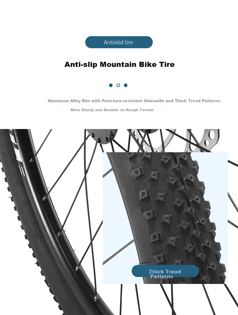 BATTLE Mountain Bike, 26-Inch, 24-Speed, for Men And Women, Adults, Students, Teenagers, City Leisure Off-Road Bike, Black And Red Color 7