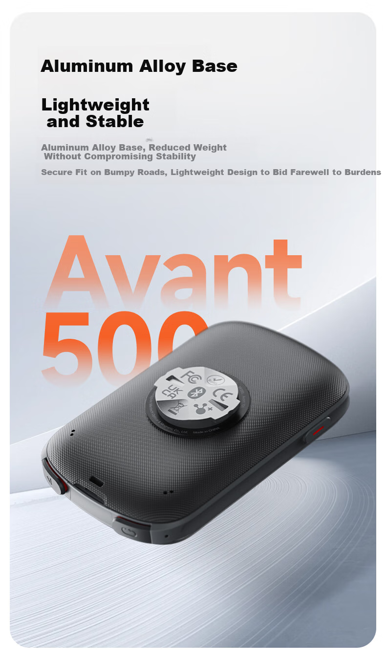 Mentech Avant500 Mountain And Road Bike Computer with GPS Smart Wireless Cycling Navigation, Gray 11