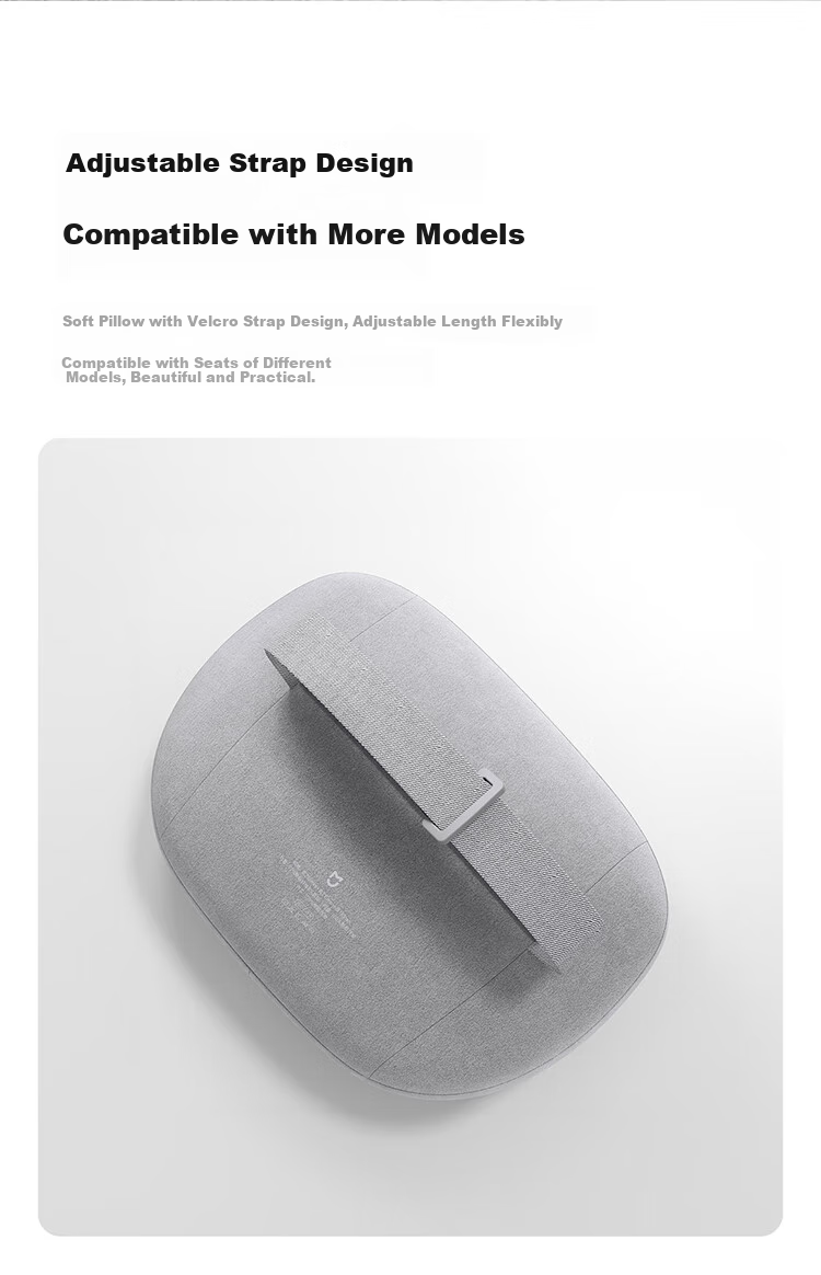 Mijia Car Comfort Lumbar Support, Coral Orange, Xiaomi Car SU7/YU7 Original, Comfortable Lumbar Cushion Backrest Universal 6