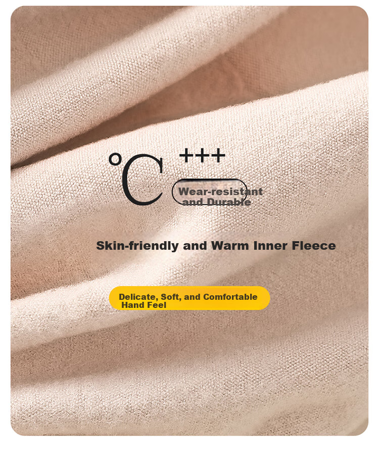 LangSha Nude-Colored Leggings for Women, Outdoor Wear, Bare-Leg Effect, Skin-Like Feel, Autumn And Winter Fleece-Lined, High-Waisted, Tummy Control, Double-Layer Pantyhose with Foot Covers 4