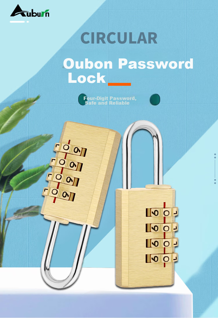 Aoben Password Padlock, Luggage Lock, Dormitory Gym Locker Lock, Toolbox Combination Lock JH202 1