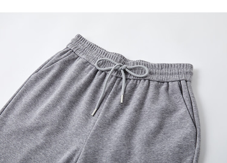 Demana Light Sports Set Autumn Korean Style Stand Collar Long Sleeve Top Elastic Waist Spliced Pants Women's Two-Piece Set 6