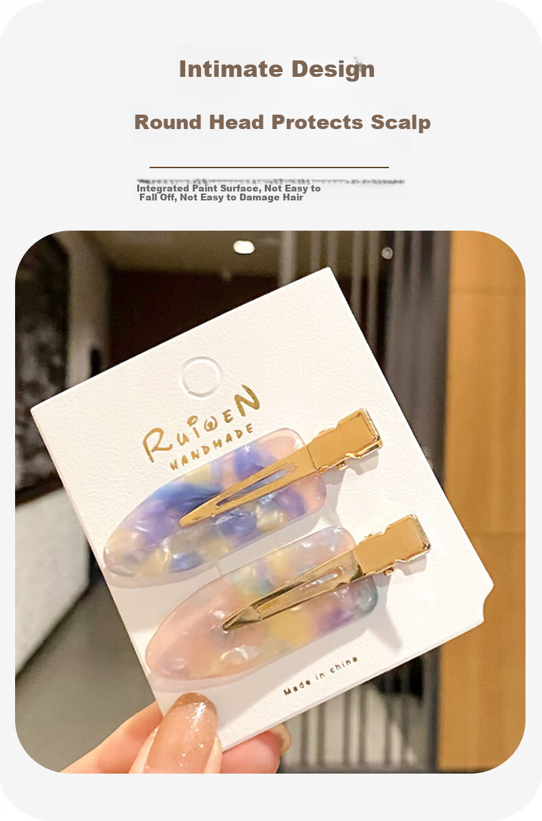 Chense Invisible Hair Clips for Women [6 Pieces], Bangs Clips, Acetic Acid Invisible Hair Clips, 6 Pieces Per Pack 1
