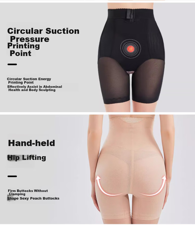 LangSha High-Waisted Tummy Control Shorts, Butt-Lifting, Waist-Cinching, Postpartum Belly Wrap, Shaping Underwear, Mid-Rise, Black 9