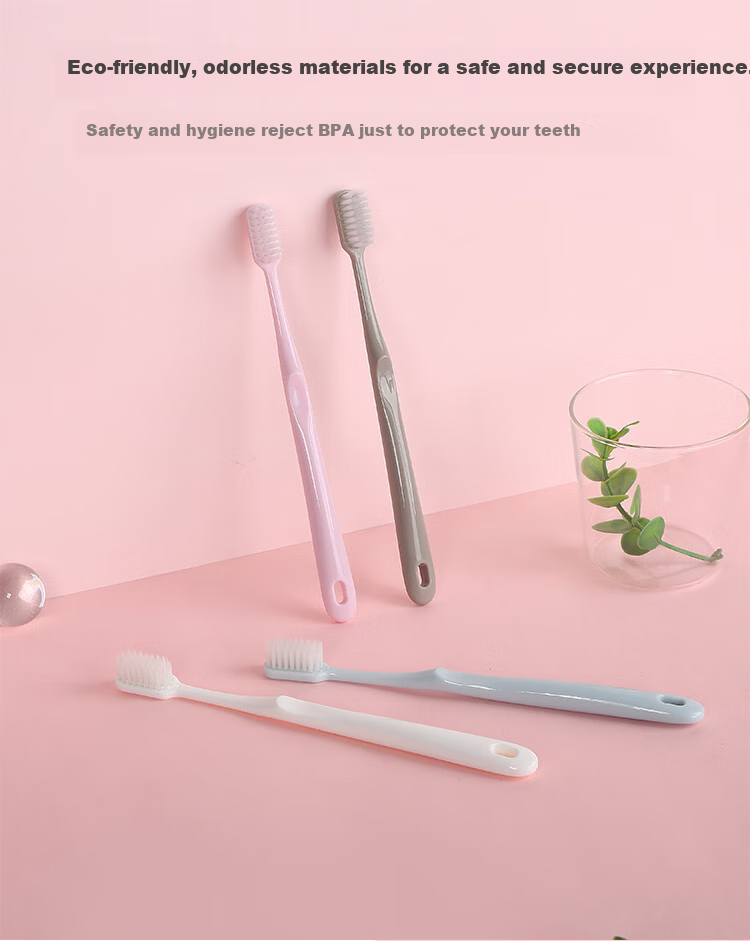 Jian Toothbrush with Soft Bristles And Protective Case, Unisex Portable Family Travel Essential Set, 12-Pack 8