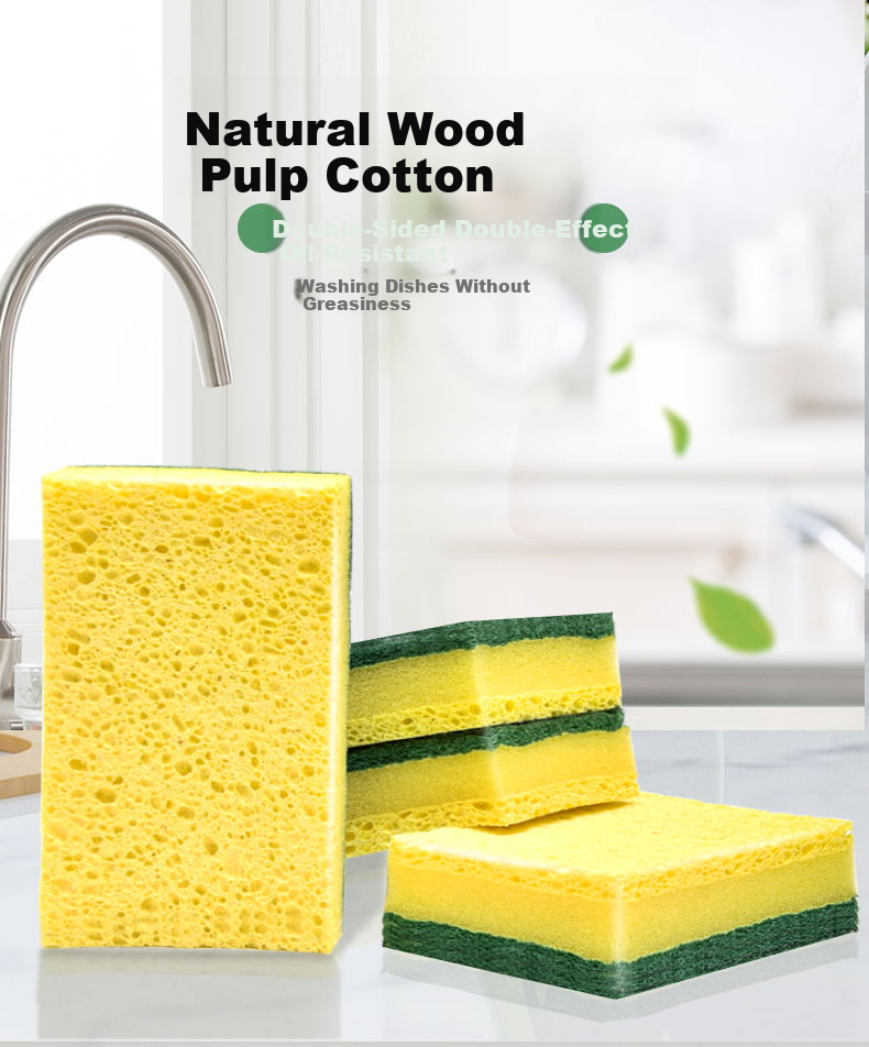 Sulida Kitchen Cleaning Cloths 5-Pack Non-Greasy Easy-Clean Dish Towels Absorbent Hand Towels Household Table Cleaning Rags 1