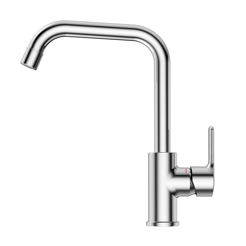JOMOO Kitchen Faucet, 7-Shaped Sink Tap, Rotatable Sink Faucet, Hot And Cold Dual Control, 33186