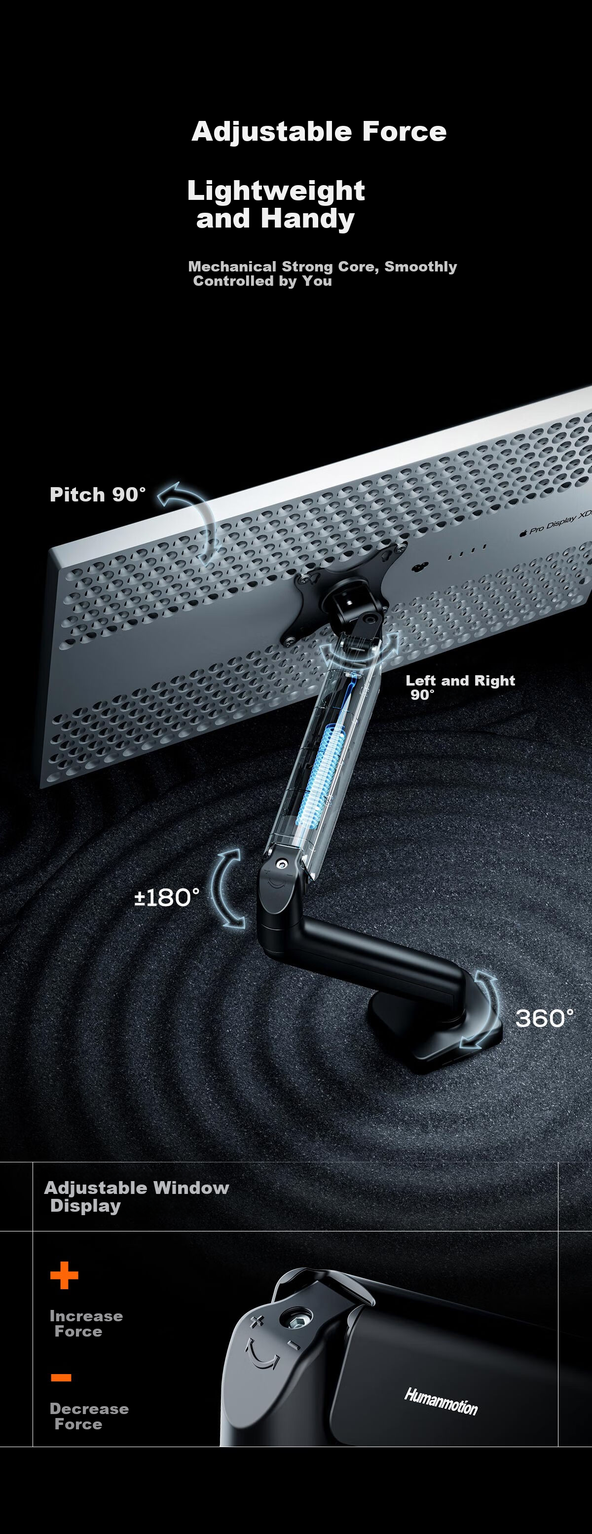 Songneng Monitor Stand, Mechanical Arm, Computer Stand Display Screen Arm, Monitor Riser, Rotatable And Height Adjustable Desk Stand for Screens, 17-32 Inches, T630 8