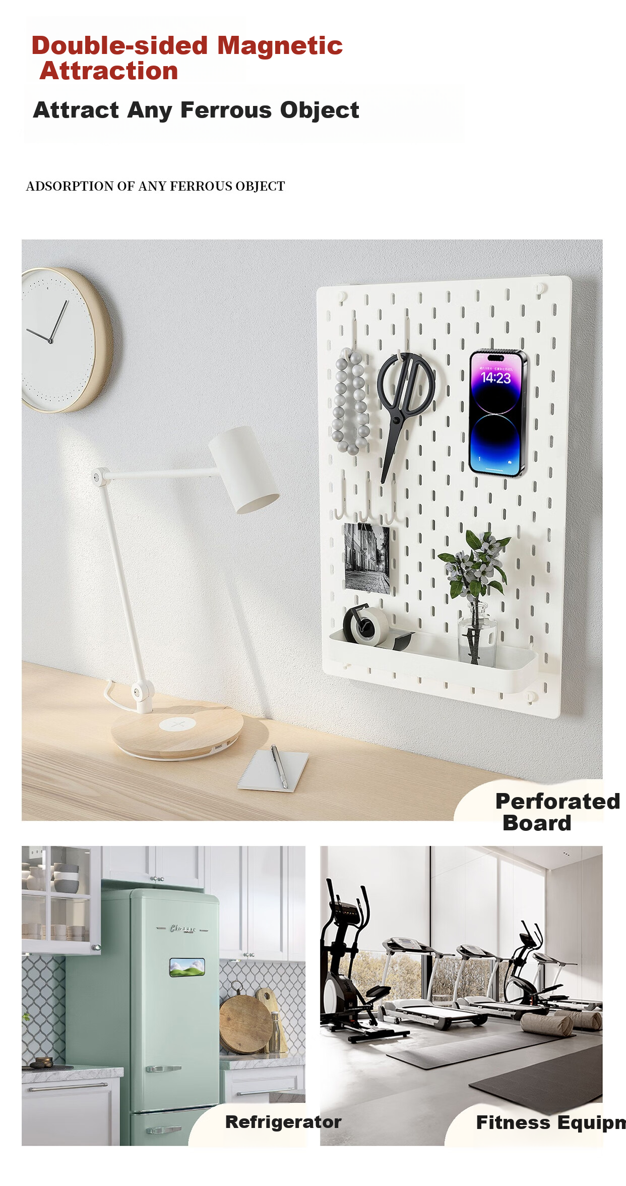 Shengwei [Upgraded Version] Double-Ring Double-Sided Magnetic Phone Stand, MagSafe Compatible, Foldable, 360-Degree Rotating, Portable, Adhesive, Suitable for Apple 17/16 Pro And Huawei Mate 70 5