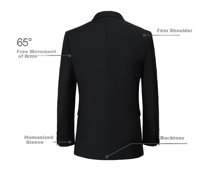 Ayoupang Large Size Suit Set for Men, Loose-Fitting Professional Formal Wear, Business Jacket, Plus-Size Wedding Groomsman Suit, Formal Attire 14
