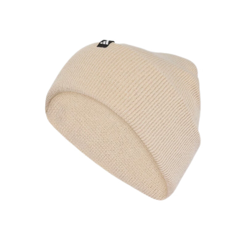 Adidas Men's And Women's Training Series, 3S BEANIE Knitted Hat, KE2031, Silt Brown, OSFM