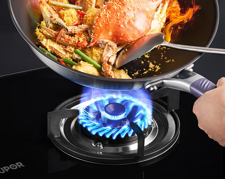 SUPOR Titanium Non-Coated Stainless Steel Non-Stick Wok, Flagship Version 30cm Induction Cooker Stir-Fry Pan EC30JGC03 27