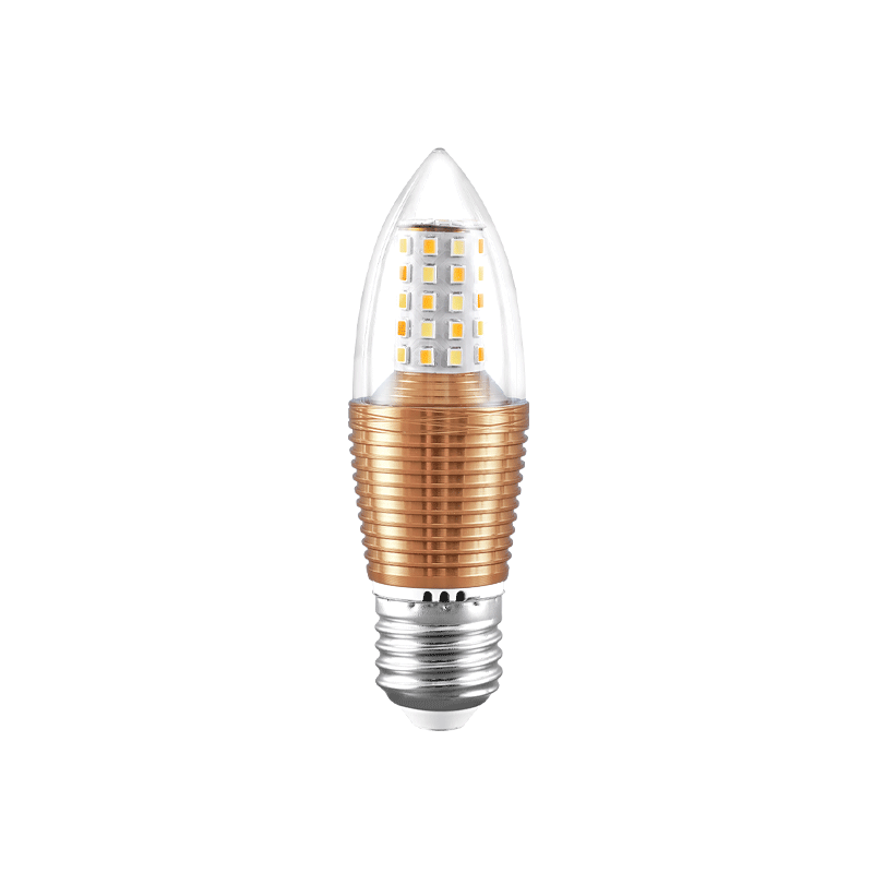 LABOT LED Full Spectrum Corn Bulb Energy-saving Light E27 Large Screw Base High Power Three-color Dimmable Household Bright Light 12W White Light