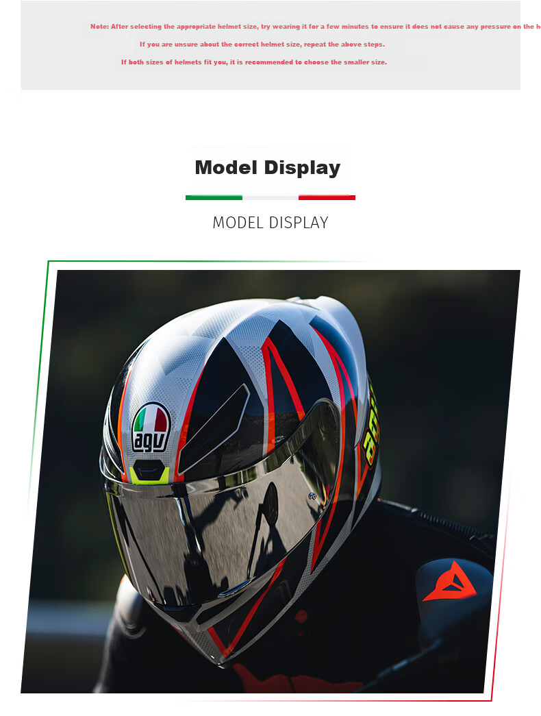 AGV K1S Motorcycle Helmet, 3C Certified, Wide Field of View, Safe Riding for Men And Women, All Seasons, Glossy Black, XL (59-61) 7