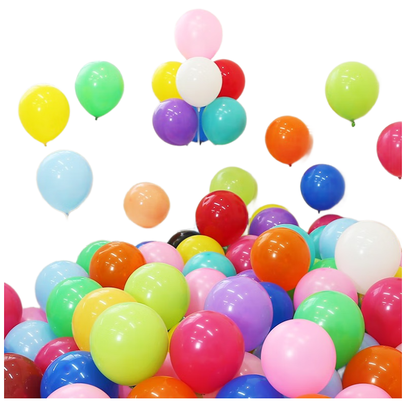 KuYiBao Colorful Balloons Thickened Explosion-Proof Birthday Decoration Classroom Setup Children's Opening Housewarming Event Wedding Party