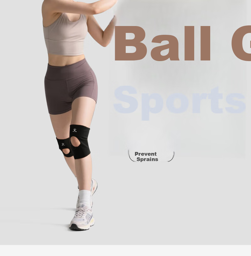 KELME Knee Brace, Meniscus Support, Sports Joint Patella Strap, Lightweight for Summer, Suitable for Men And Women, Running, Hiking, Badminton, Knee Protection Gear 9