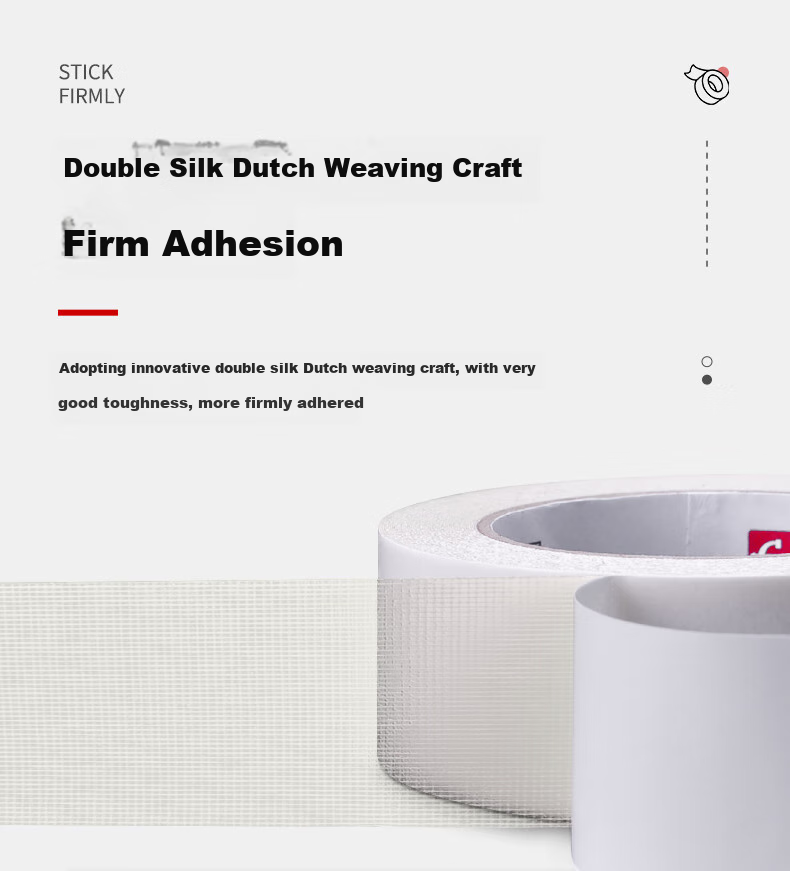 Yongguan Double-Sided Tape, Strong Adhesive, Traceless, White, 2.0cm*15m*1 Roll, Carpet Tape 5