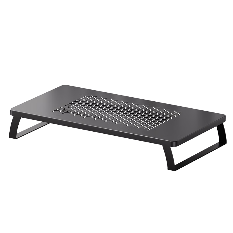 ICE COOREL T3 Laptop Cooling Pad, Barbecue Stand Cooling Bracket, Monitor Riser Desk, Hollow Mesh Surface Alloy Integrated Panel