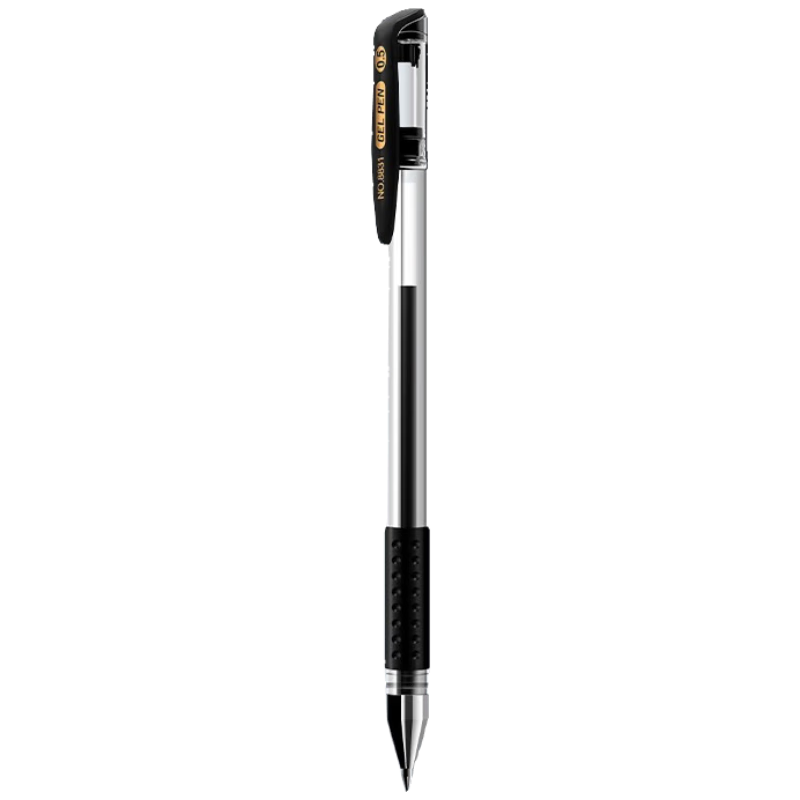 Kaoerde 0.5mm Classic Office Bullet Tip Gel Pen Multicolor [8831] Black /12pcs