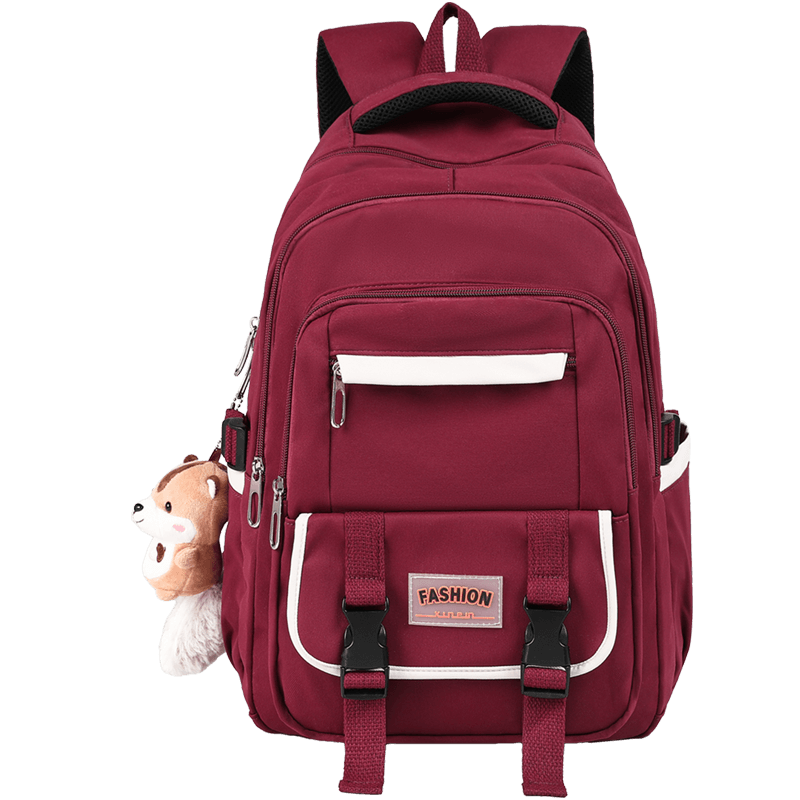 Aiqinghai Backpack, Large Capacity Schoolbag for College Students, Middle And High School Students, Elementary School Students, Spine Protection Laptop Bag for Grades 4-6