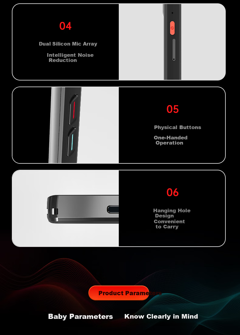Aiguozhe Aigo 4G Translation Device, Multi-Language Offline Simultaneous Interpretation, Voice Intelligent Translator, Photo Translation, Real-Time Oral Translation for Overseas Travel, Black 15
