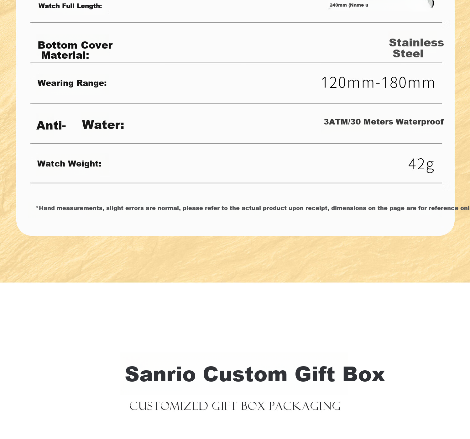 Hello Kitty Watch for Female Students, Specialized for Middle School And High School Exams, Retro Canvas Strap Quartz Watch, Sanrio Birthday Gift 26
