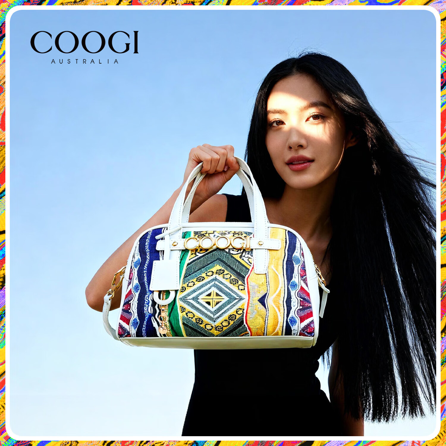 COOGI Bag Zhu Xudan Celebrity Same Style Women's Bag 38 Women's Day Valentine's Birthday Gift for Girlfriend Wife