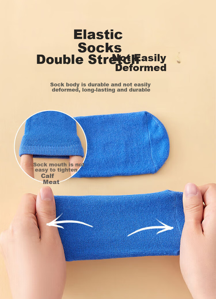 Aibaoshi Children's Non-Slip Socks, Toddler Walking Socks, Kids Trampoline Socks, 5 Pairs, Size L, B1185 7
