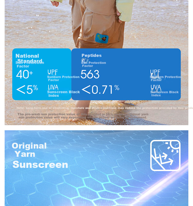 Beitaisi Children's Sun Protection Clothing, 2026 New Style Ice Silk Skin Coat, UV-Resistant Breathable Parent-Child Sun Protection Garment for Boys And Girls 9