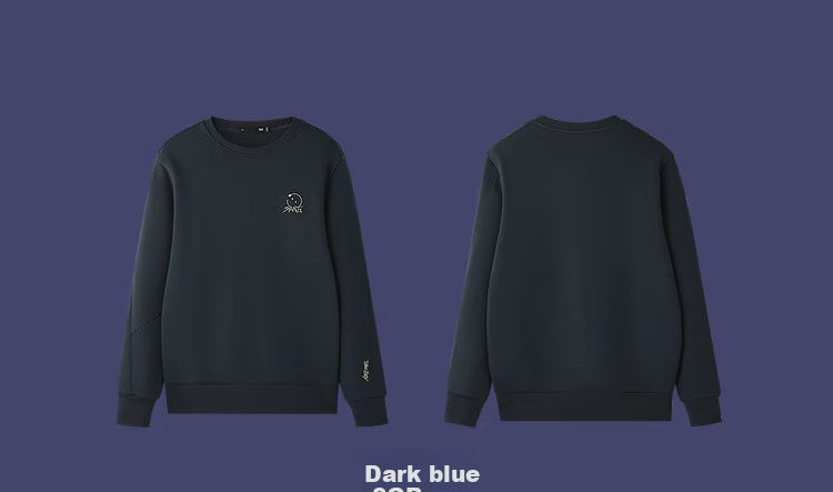 HLA Sweatshirt for Men, New Autumn Style, Three-Body · Super Symbol Series, Embroidered Long-Sleeve for Me 7