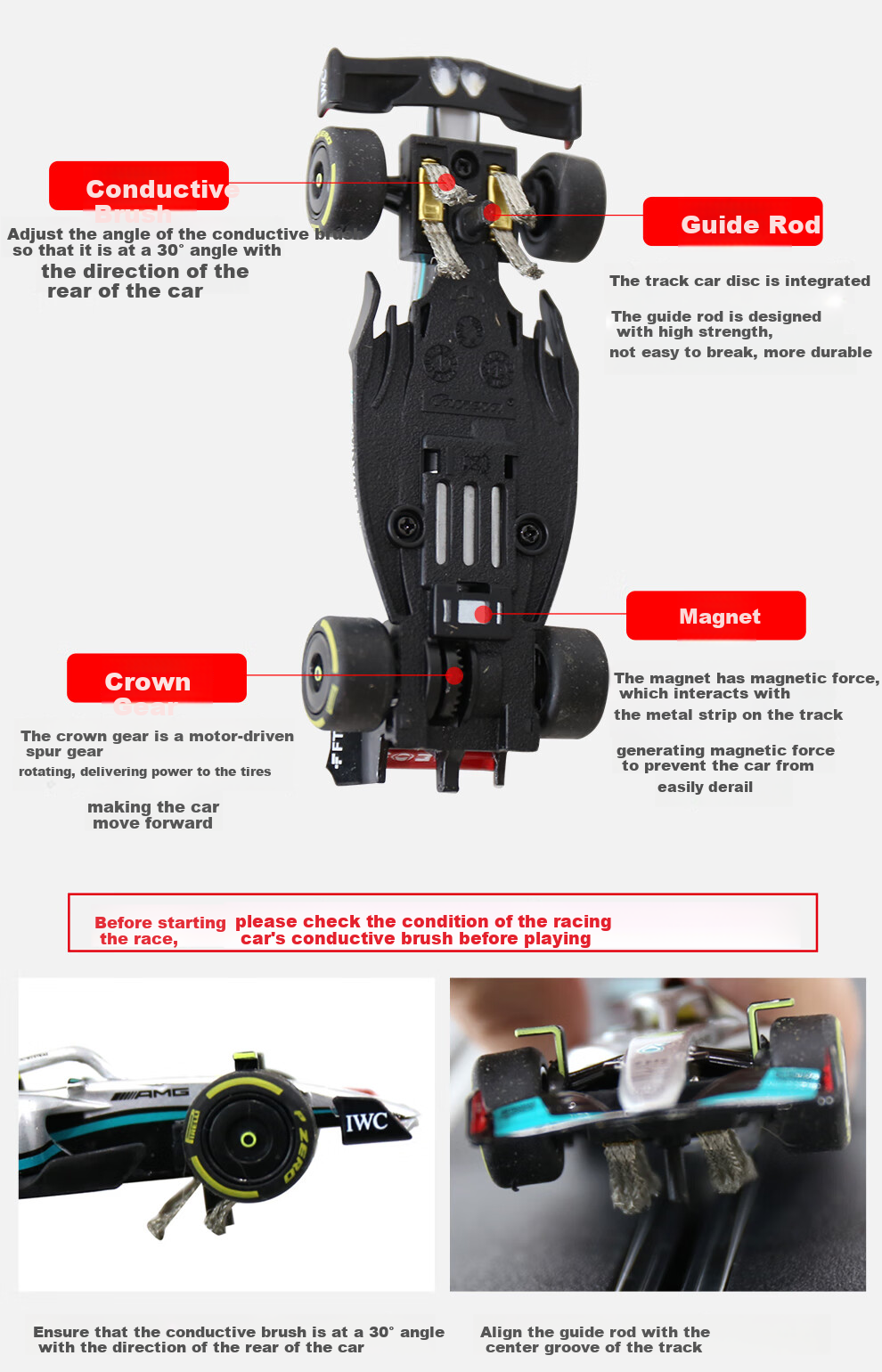 Carrera Track Car GO Series 1:43 Children's Day Toy, Boys' Gift, Remote Control Car Toy Set 8