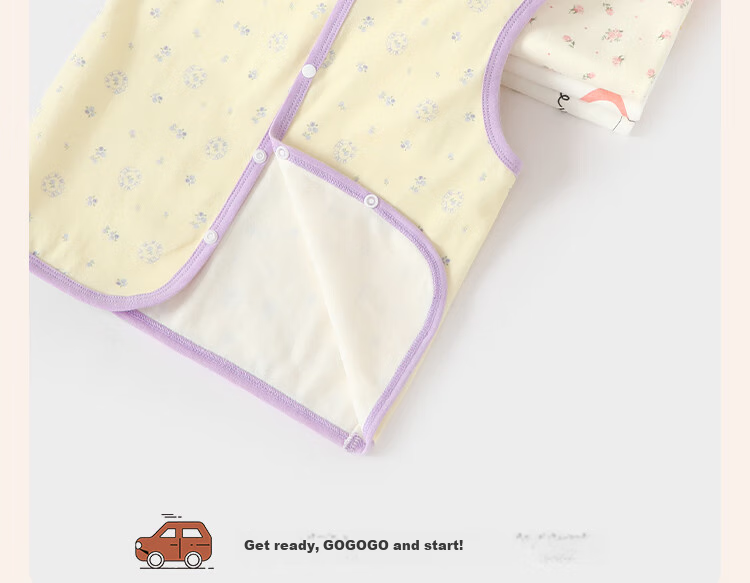 Badibadi Pure Cotton Infant And Toddler Vest, Spring And Autumn Wearable Inner Layer, Warm Fashion Versatile, Little Bear Playmate, Size 120 12