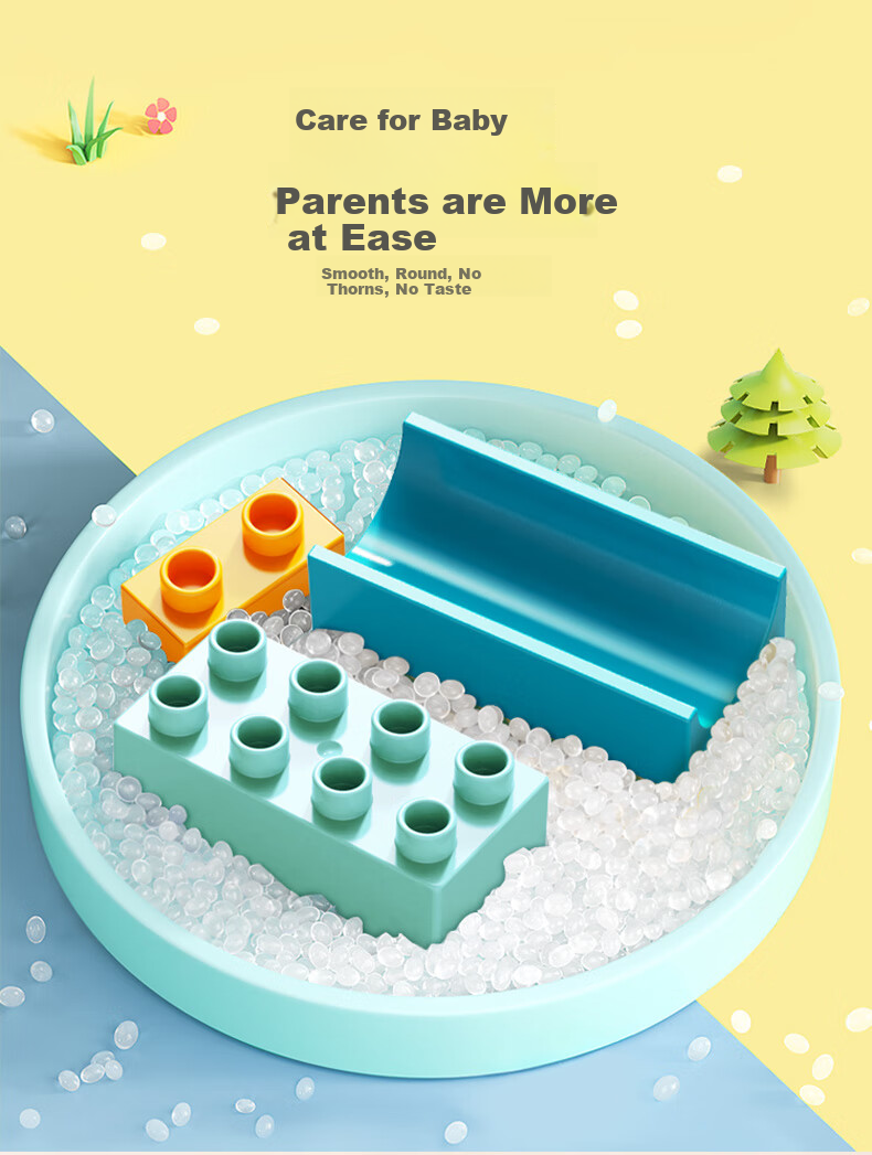FEELO Compatible with LEGO Large Particle Building Blocks Toy, Birthday Gift for Boys And Girls, Children's Zoo 2621 2